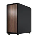 Case Fractal Design North Charcoal Black FD-C-NOR1C-01 – Mid Tower | Mặt Trước Gỗ Óc Chó | Airflow Tối Ưu